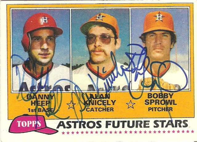 Alan Knicely autograph in the Astros A to Z collection