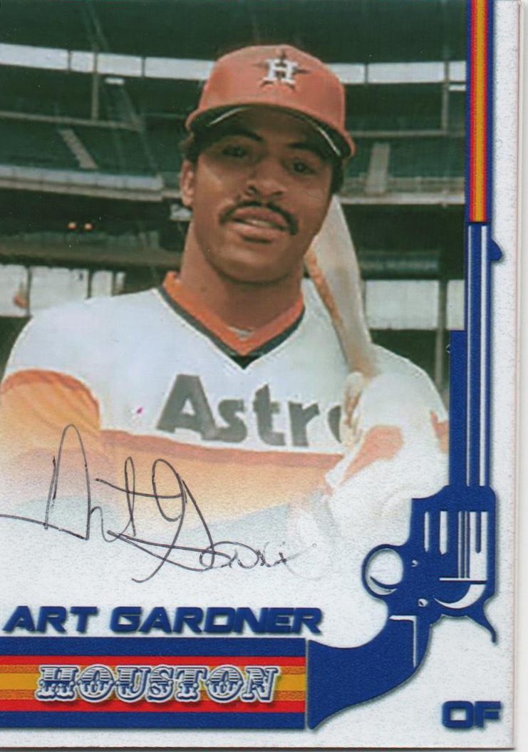 Art Gardner autograph in the Astros A to Z collection