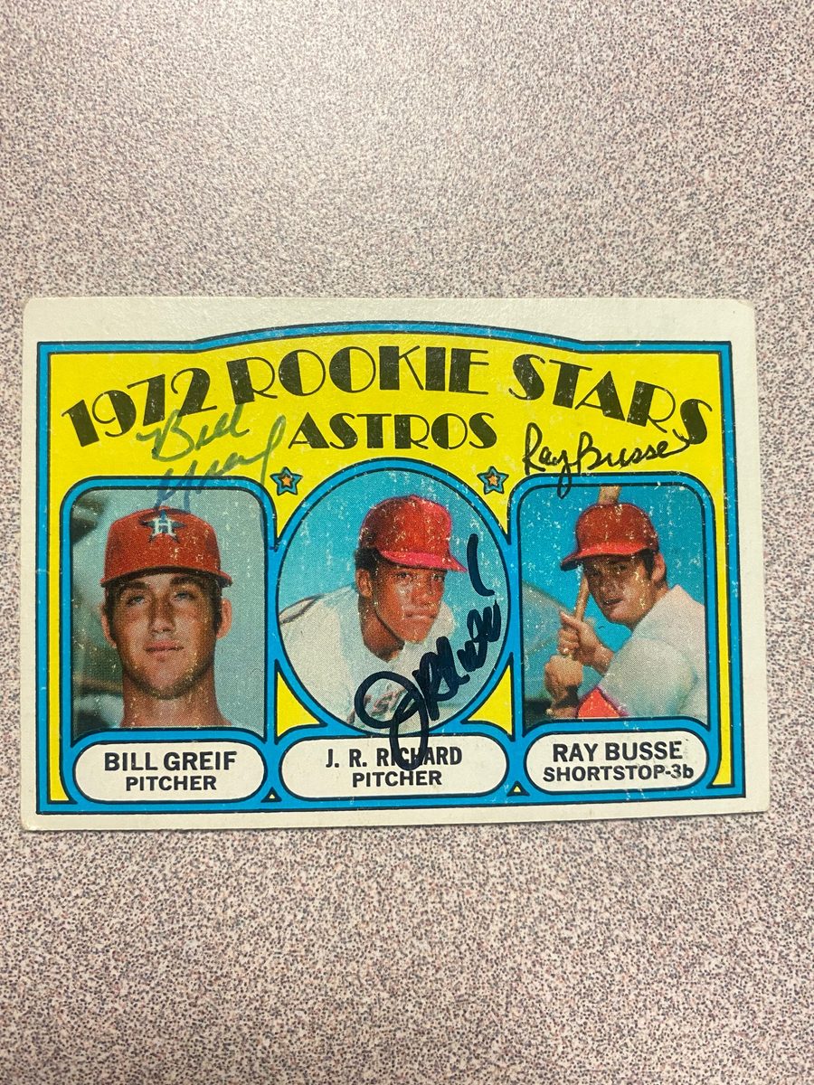 Bill Greif autograph in the Astros A to Z collection