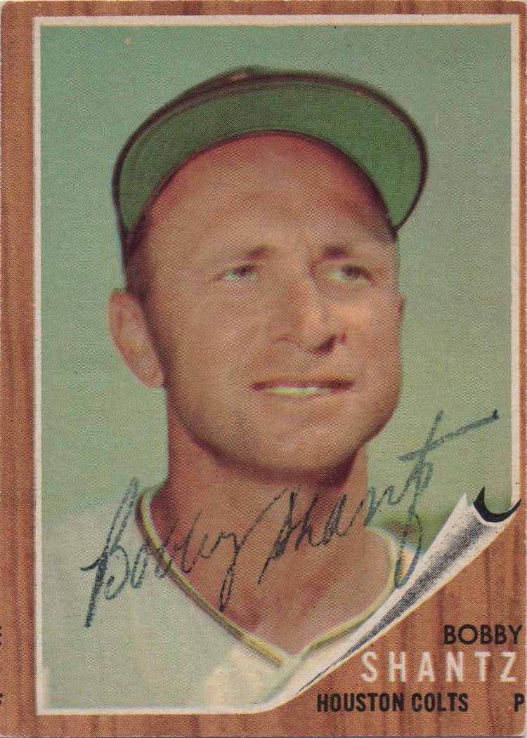 Bobby Shantz autograph in the Astros A to Z collection