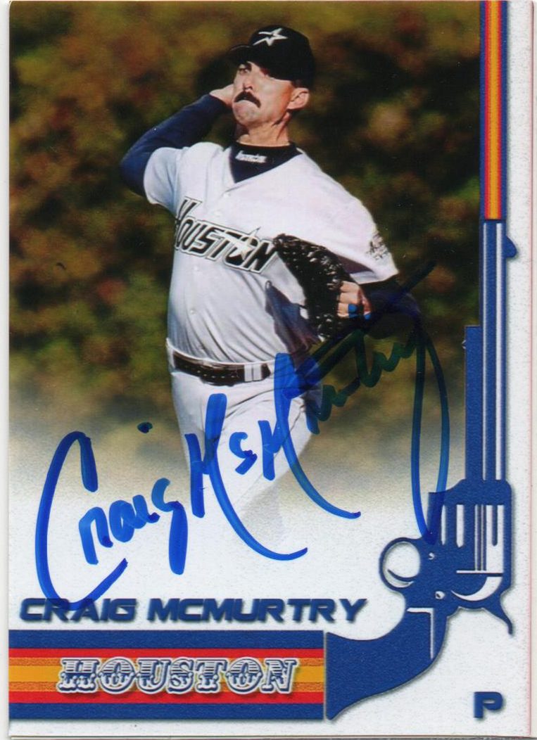 Craig McMurtry autograph in the Astros A to Z collection