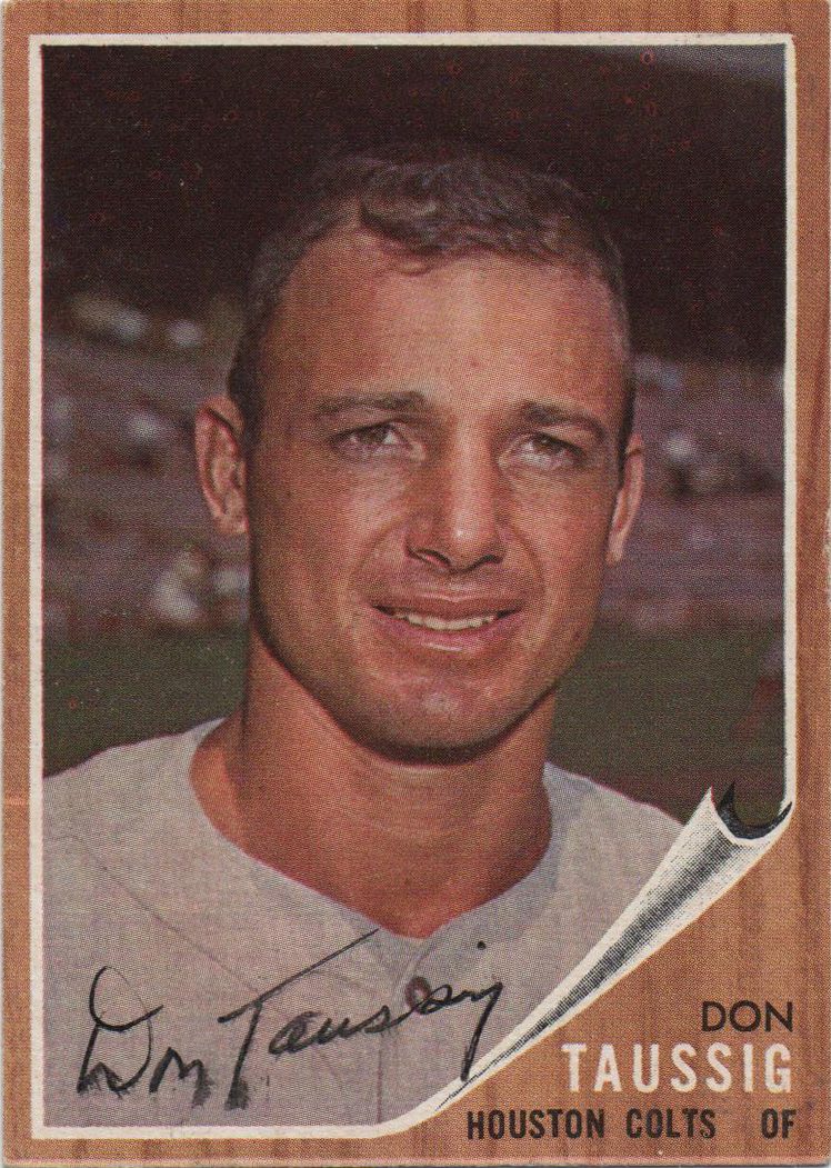 Don Taussig autograph in the Astros A to Z collection