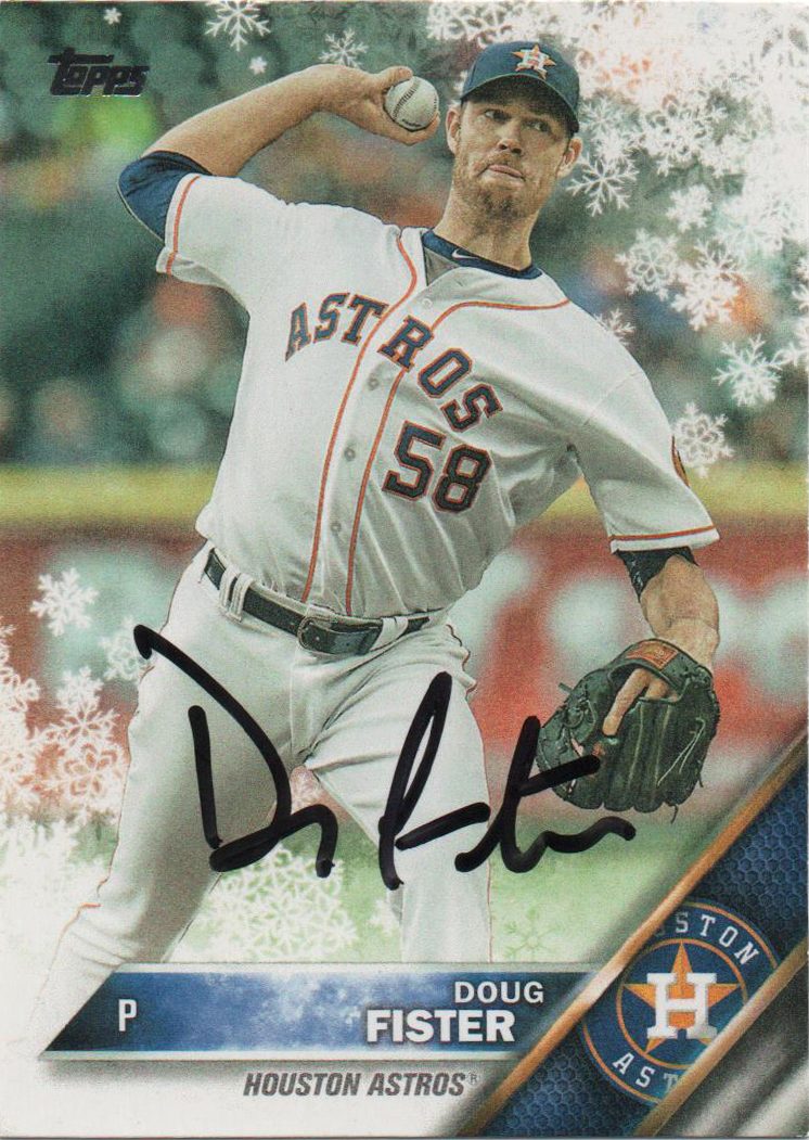 Doug Fister autograph in the Astros A to Z collection