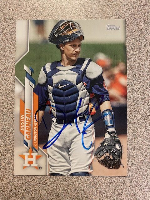 Dustin Garneau autograph in the Astros A to Z collection