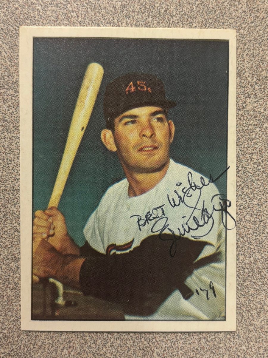 Ernie Fazio autograph in the Astros A to Z collection