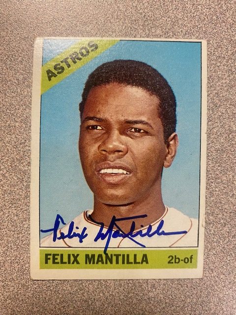 Felix Mantilla autograph in the Astros A to Z collection