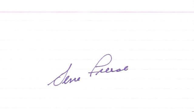 Gene Freese autograph in the Astros A to Z collection