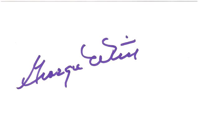 George Witt autograph in the Astros A to Z collection