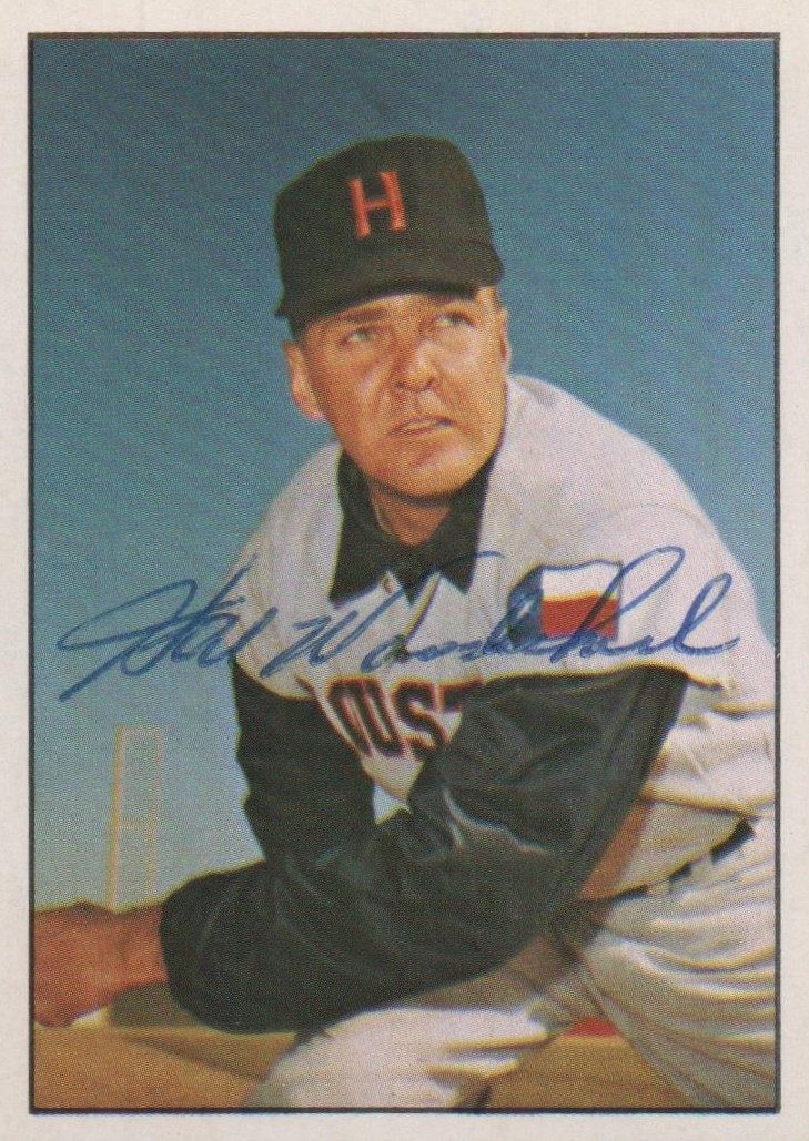 Hal Woodeshick autograph in the Astros A to Z collection
