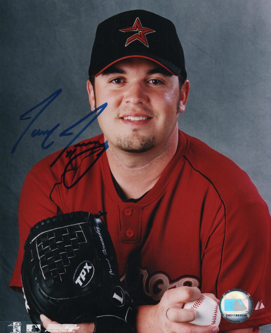 Jared Fernandez autograph in the Astros A to Z collection