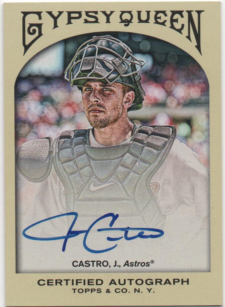 Jason Castro autograph in the Astros A to Z collection