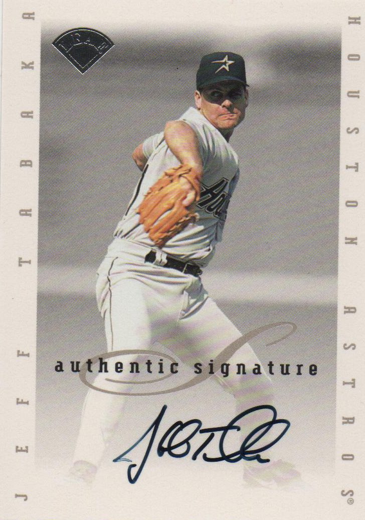 Jeff Tabaka autograph in the Astros A to Z collection