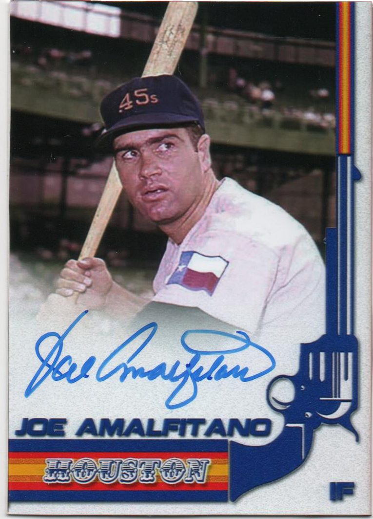 Joe Amalfitano autograph in the Astros A to Z collection