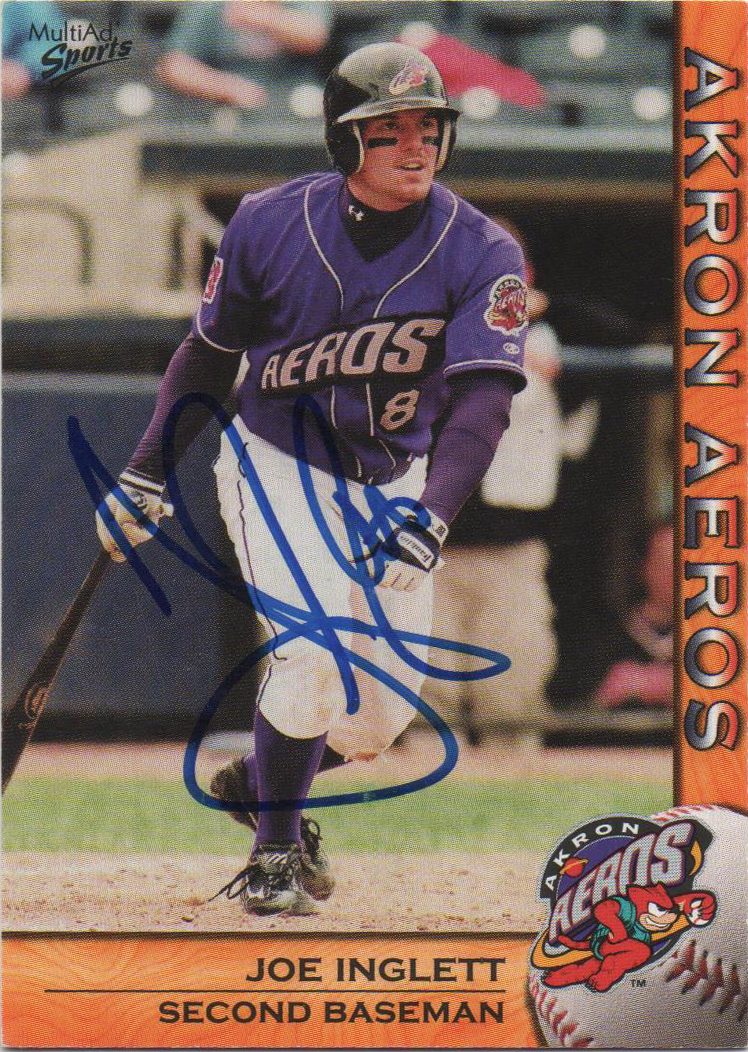 Joe Inglett autograph in the Astros A to Z collection