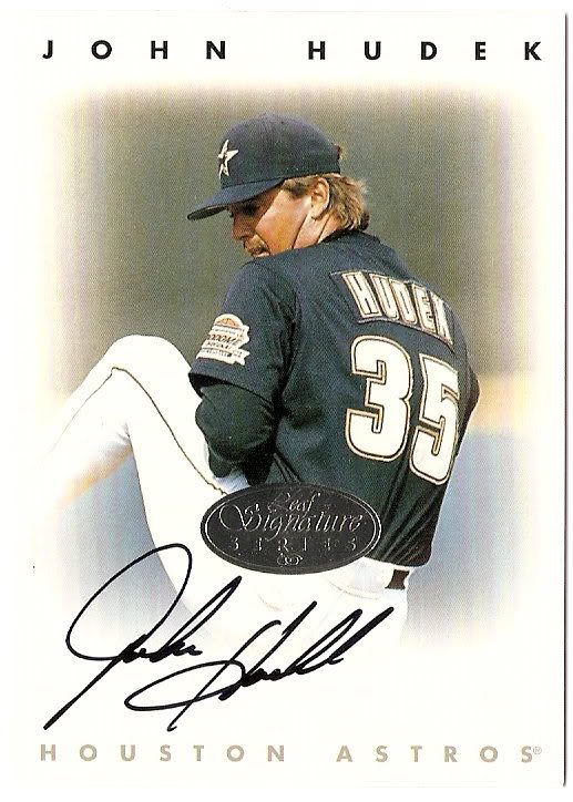 John Hudek autograph in the Astros A to Z collection