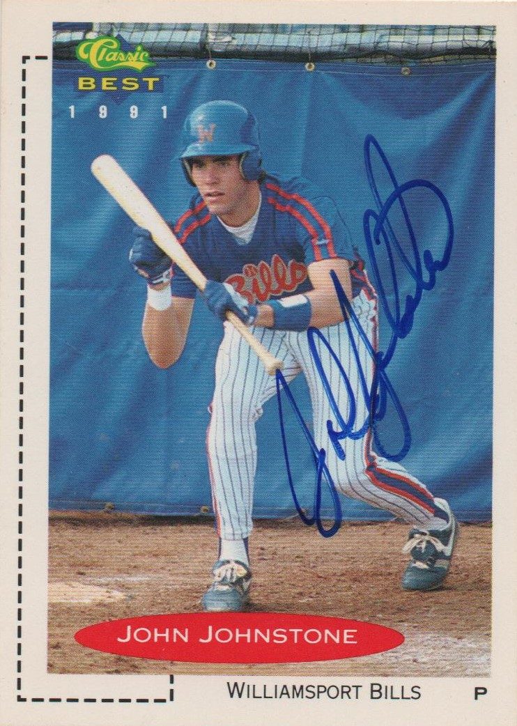 John Johnstone autograph in the Astros A to Z collection