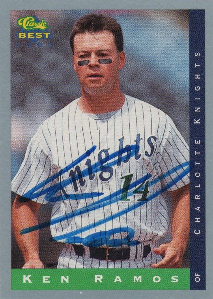 Ken Ramos autograph in the Astros A to Z collection