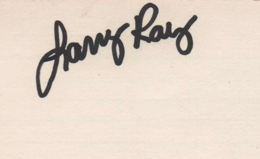 Larry Ray autograph in the Astros A to Z collection