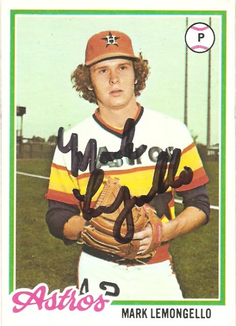 Mark Lemongello autograph in the Astros A to Z collection
