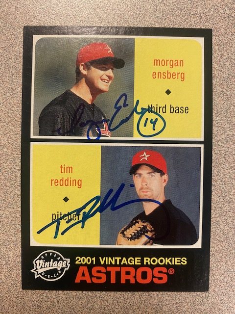 Morgan Ensberg autograph in the Astros A to Z collection