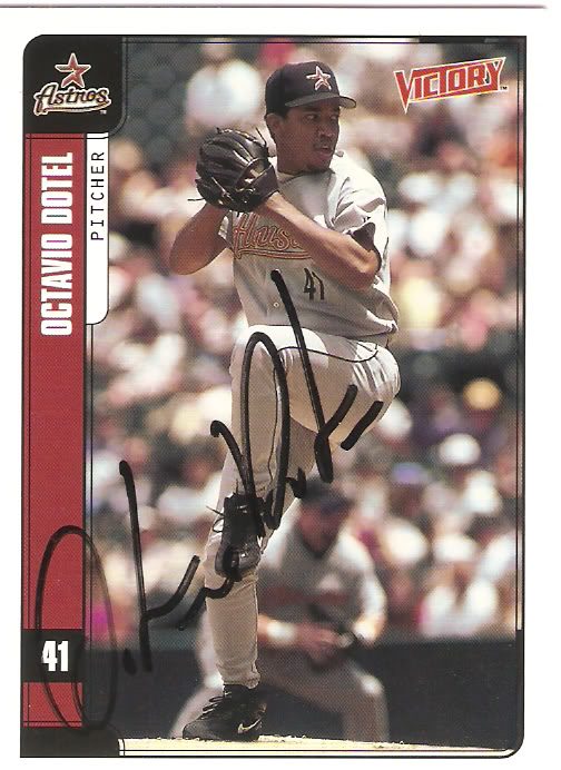 Octavio Dotel autograph in the Astros A to Z collection