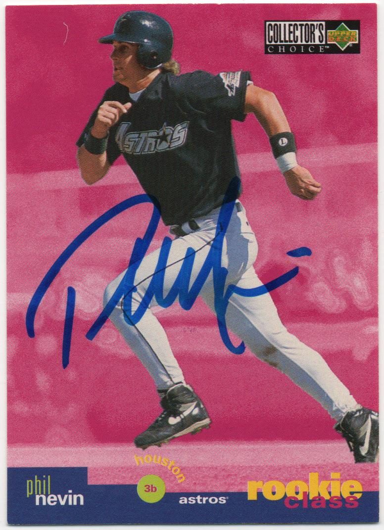 Phil Nevin autograph in the Astros A to Z collection