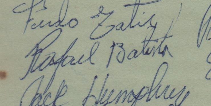 Rafael Batista autograph in the Astros A to Z collection
