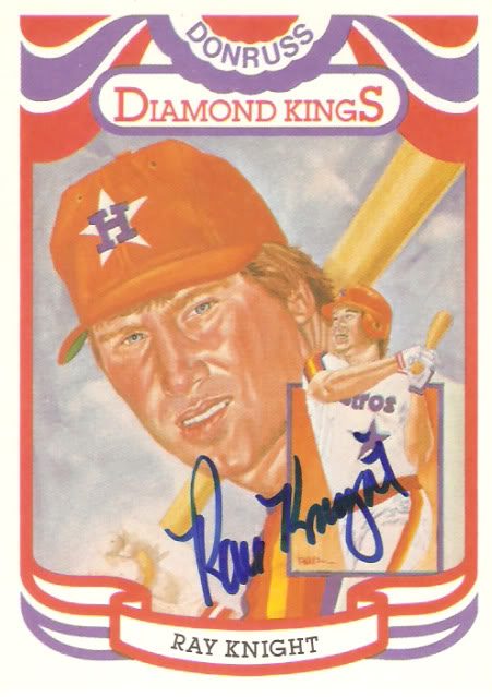 Ray Knight autograph in the Astros A to Z collection