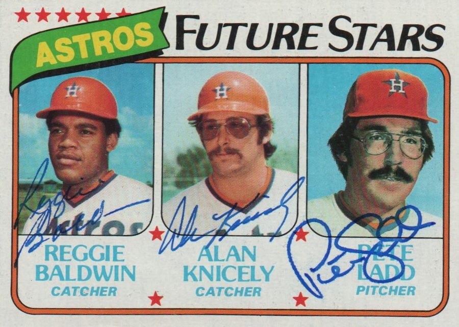 Reggie Baldwin autograph in the Astros A to Z collection