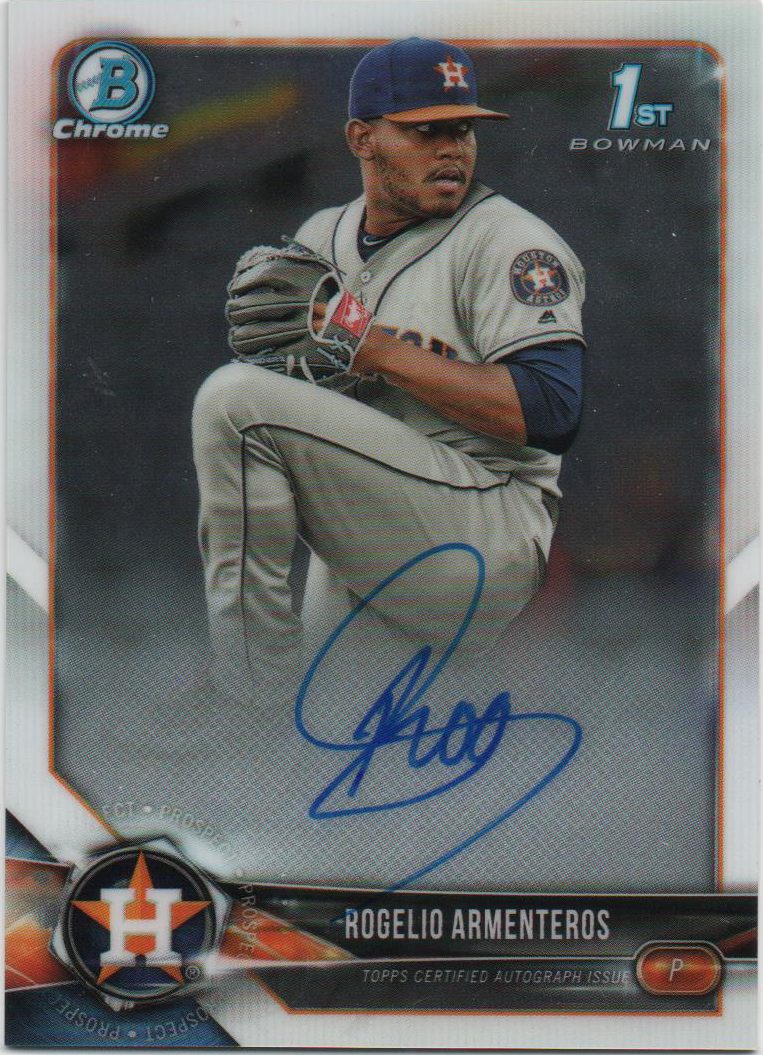 Rogelio Armenteros autograph in the Astros A to Z collection
