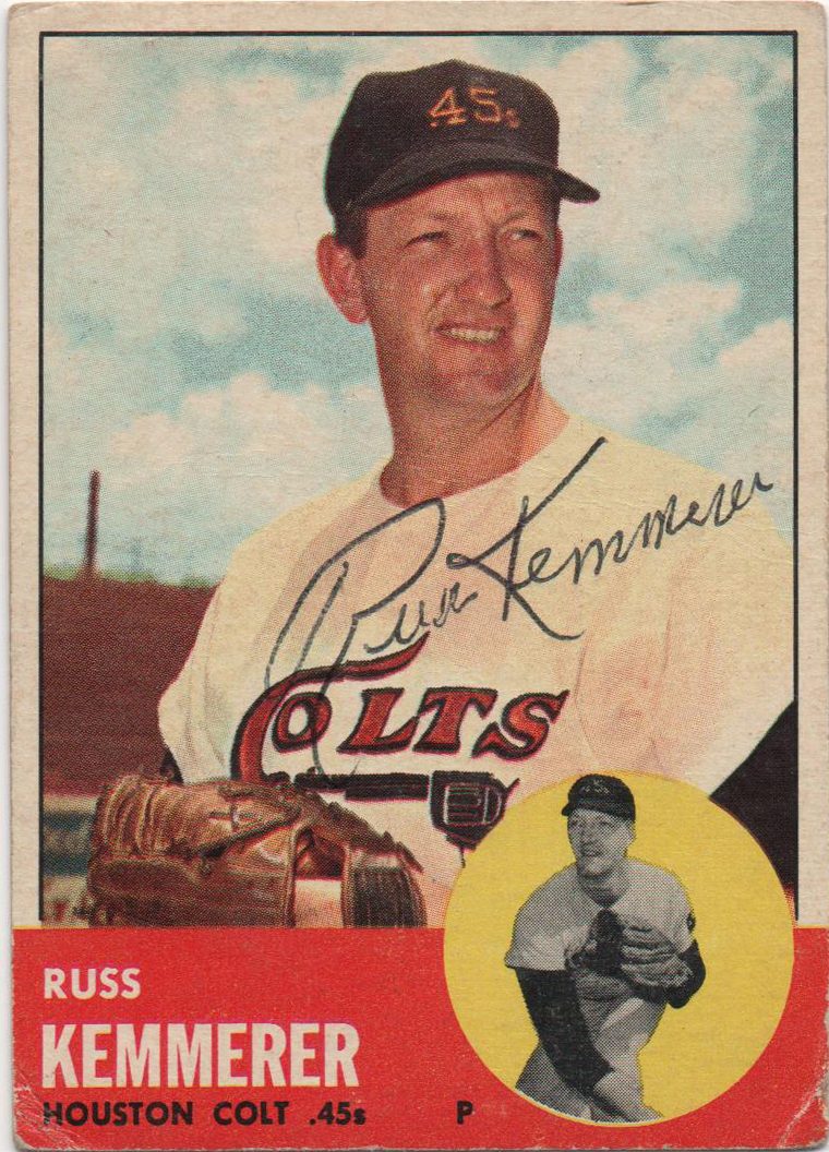 Russ Kemmerer autograph in the Astros A to Z collection