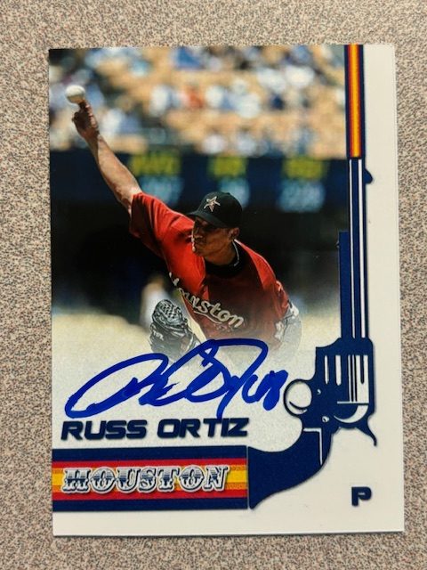 Russ Ortiz autograph in the Astros A to Z collection