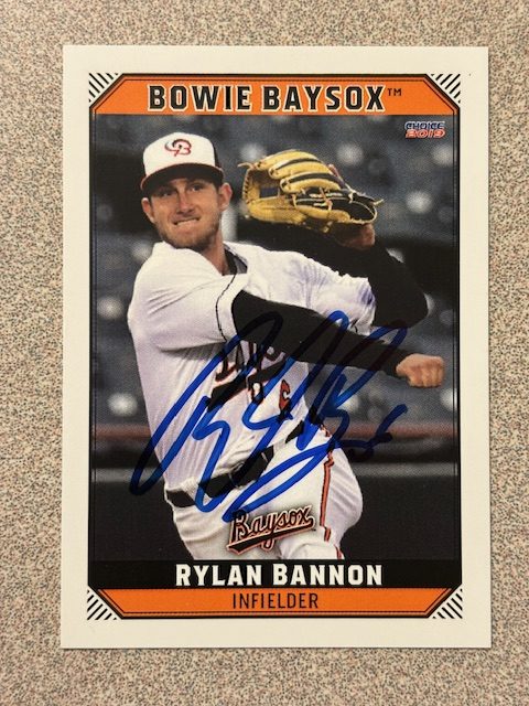 Rylan Bannon autograph in the Astros A to Z collection