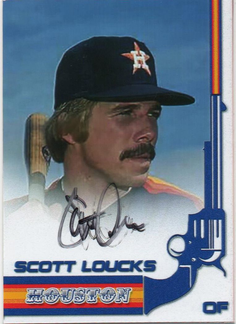 Scott Loucks autograph in the Astros A to Z collection