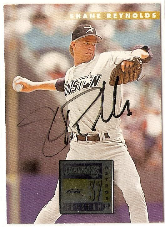 Shane Reynolds autograph in the Astros A to Z collection