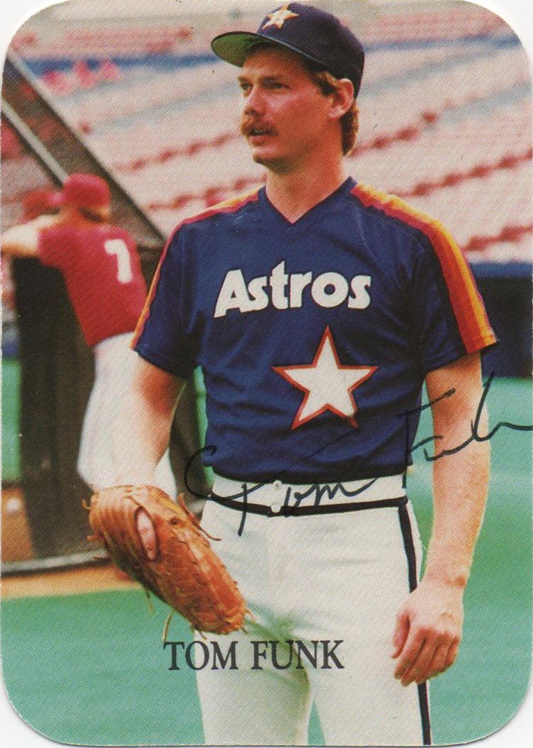 Tom Funk autograph in the Astros A to Z collection