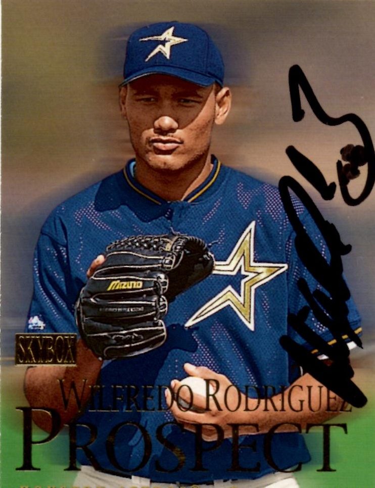 Wilfredo Rodriguez autograph in the Astros A to Z collection
